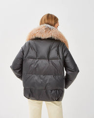Genuine Silver Fox Fur Down Fill Parka Alaska® Outerwear Company