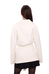 Astoria Midi Cashmere Wool Blend Coat