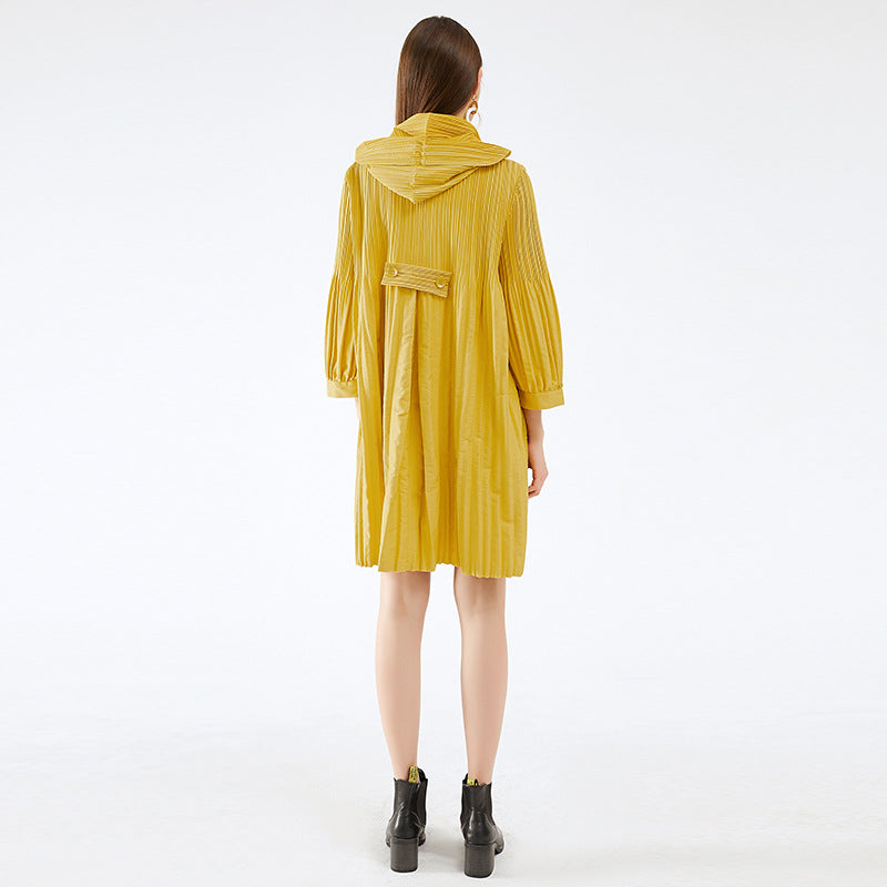 Double-Breasted Windbreaker Coat For Women, Midtown, BYMANYC New York. BYMANYC ® New York