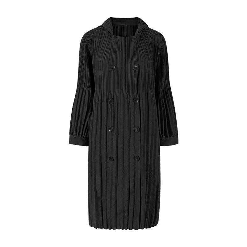 Double-Breasted Windbreaker Coat For Women, Midtown, BYMANYC New York. BYMANYC ® New York