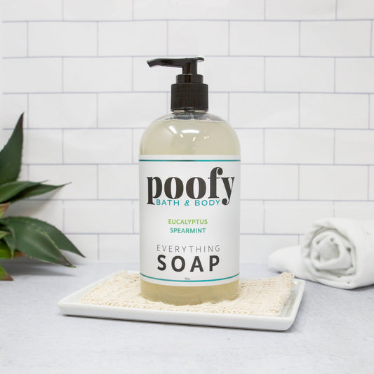 Eucalyptus Spearmint Everything Soap Poofy Organics