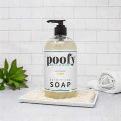 Lavender Lemon Everything Soap Poofy Organics