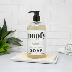 Strawberry Smoothie Everything Soap Poofy Organics