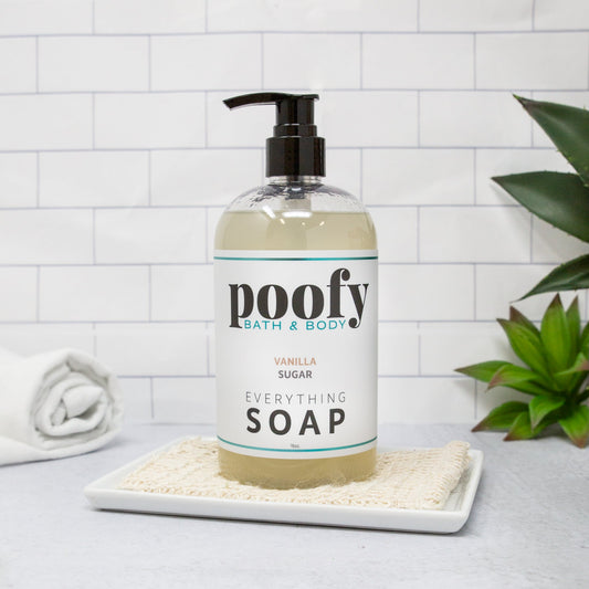 Vanilla Sugar Everything Soap Poofy Organics