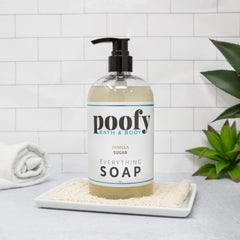 Vanilla Sugar Everything Soap Poofy Organics