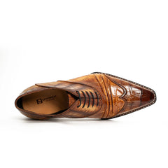 Exotic Nile Crocodile Norwegian Oxford 8001 Brown