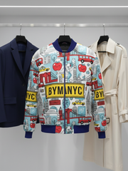 Men's GREENWICH Bomber Jacket BYMANYC ® New York