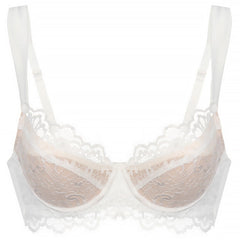 French Style Eyelash Lace Bra for Large Chest and Plus Sizes, Upper East Side, BYMANYC New York. BYMANYC ® New York