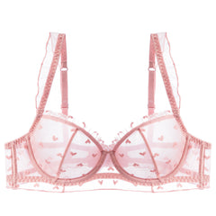 French Style Lace Minimizer Bra with Side Support For Large Chests, Upper East Side, BYMANYC New York. BYMANYC ® New York