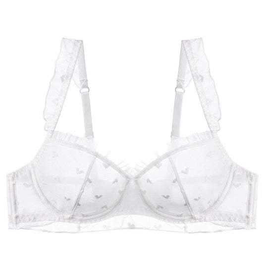 French Style Lace Minimizer Bra with Side Support For Large Chests, Upper East Side, BYMANYC New York. BYMANYC ® New York