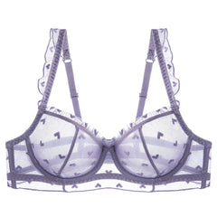 French Style Lace Minimizer Bra with Side Support For Large Chests, Upper East Side, BYMANYC New York. BYMANYC ® New York
