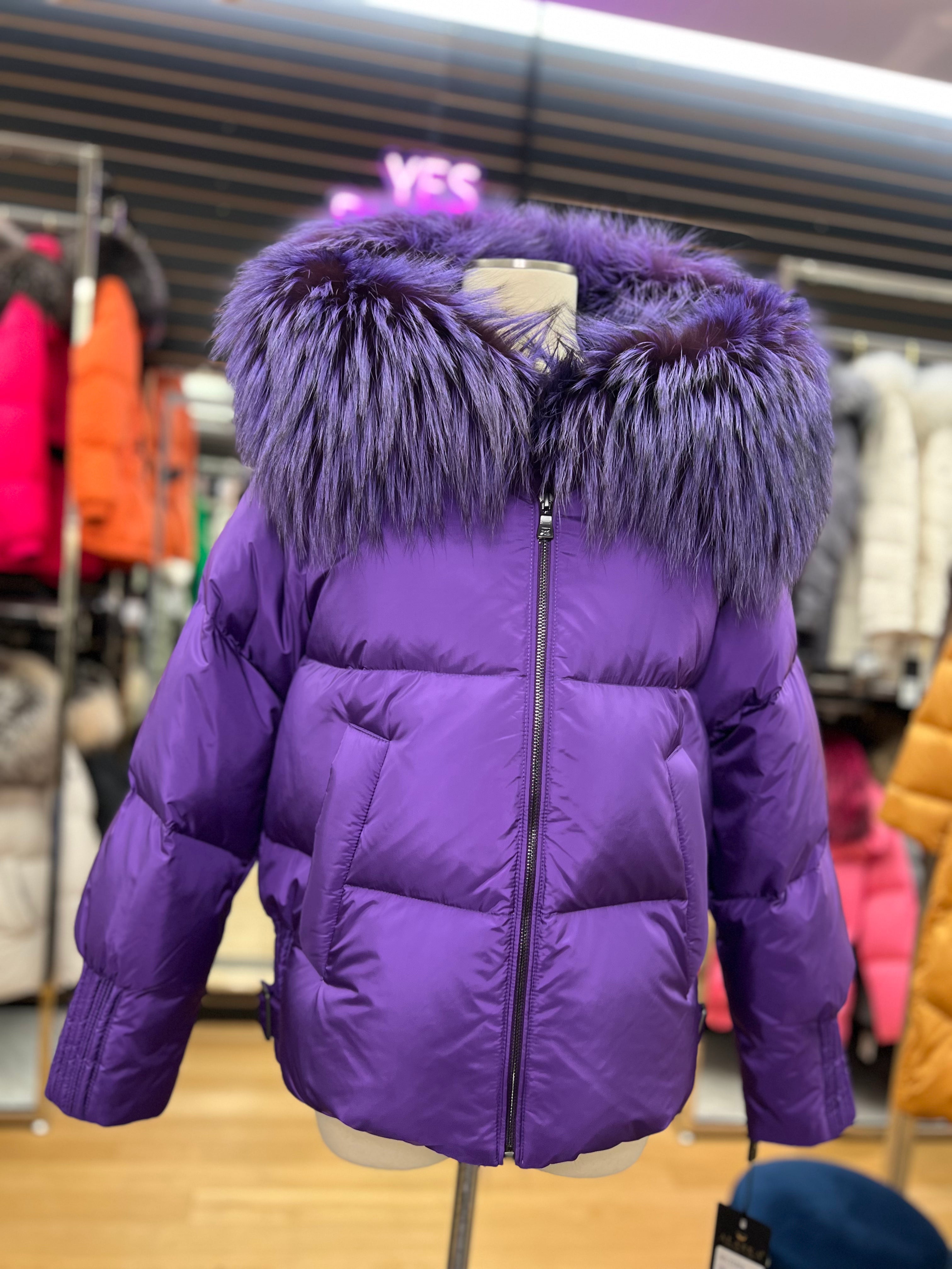 Genuine Silver Fox Fur Down Fill Parka Alaska® Outerwear Company