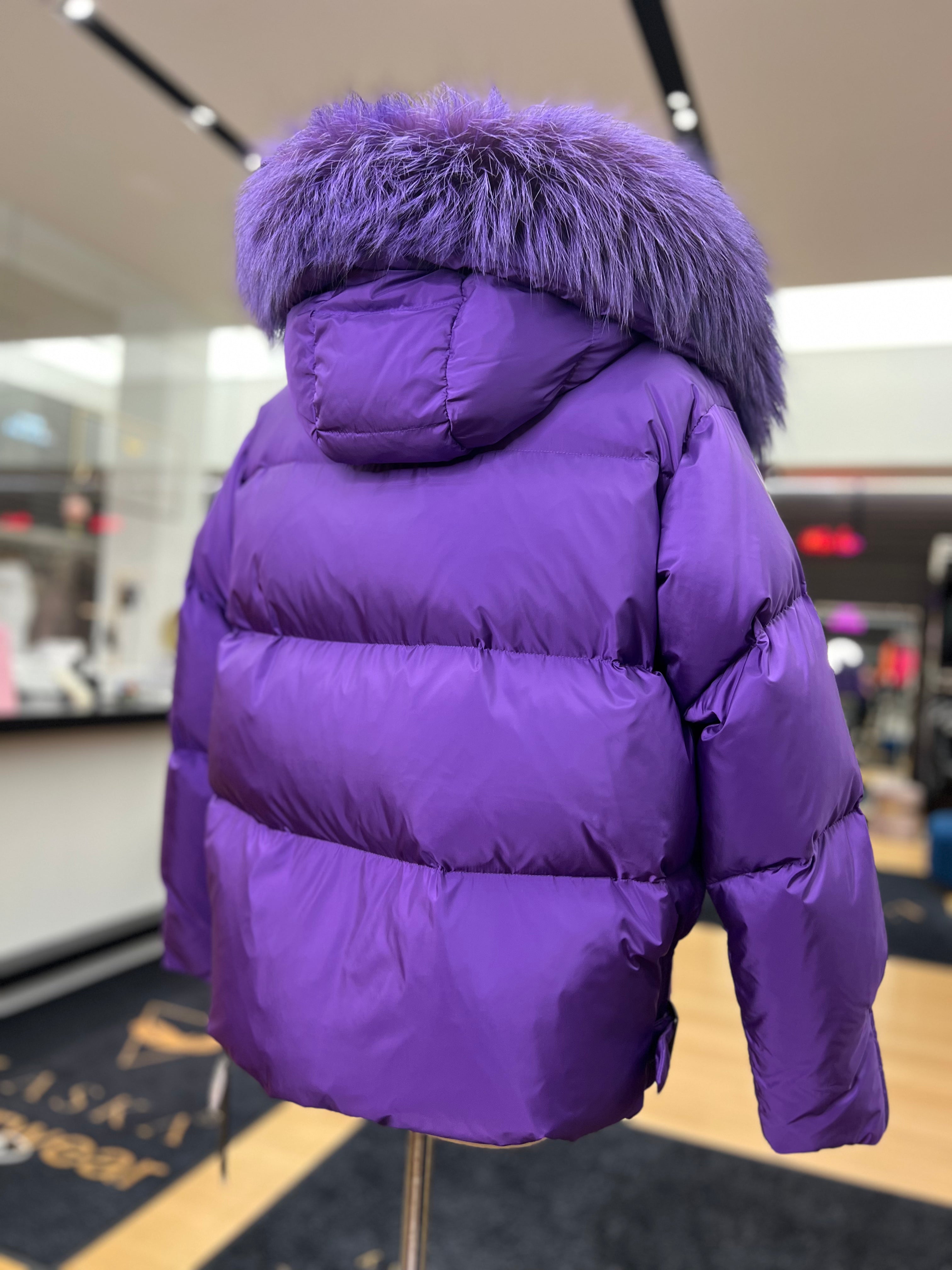 Genuine Silver Fox Fur Down Fill Parka Alaska® Outerwear Company