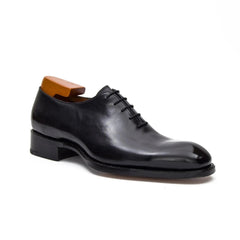 Seamless Goodyear Mens Black Oxford Dress Shoes