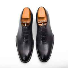 Seamless Goodyear Mens  Lron Gray Oxford Dress Shoes