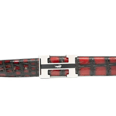 Handcrafted Alligator Leather Belts DVG101