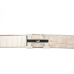 Handcrafted Alligator Leather Belts DVG108