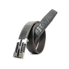 Handcrafted Alligator Leather Belts DVG116