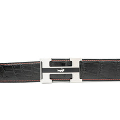 Handcrafted Alligator Leather Belts DVG116