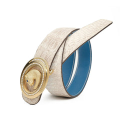 Handcrafted Alligator Leather Belts DVG366