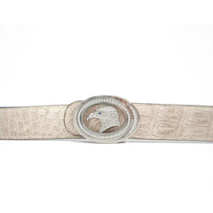 Handcrafted Alligator Leather Belts DVG366