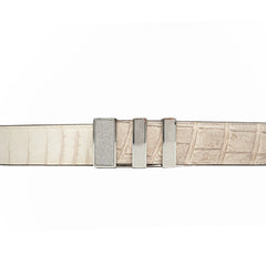 Handcrafted Alligator Leather Belts DVG37