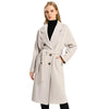 High quality cashmere women's coat, double breasted
