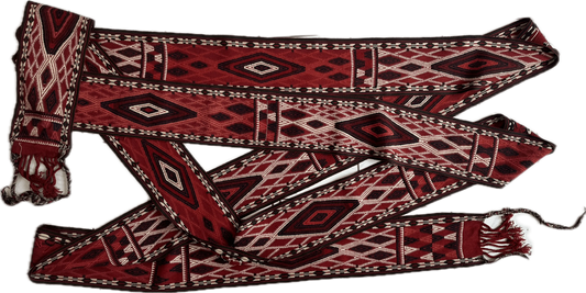 Antique Yomut 'Yomoud' Tent Band, Late 1800s to Early 1900s Rugistan