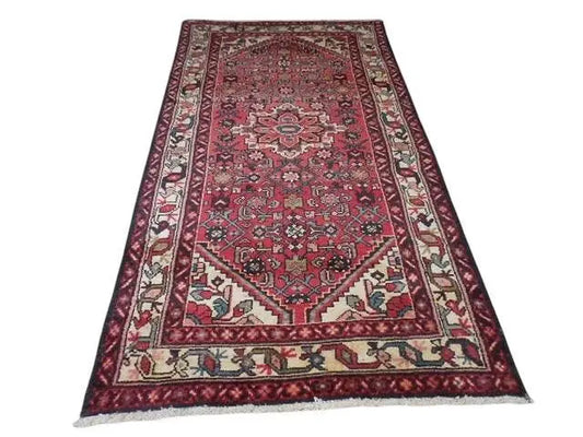 Vintage Persian Hamadan Rug 3’7” x 6’8” Rugistan