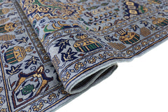Hand-Knotted Afghani Zerkhaki Wool Rug – 3’4″  x  4’11″ Rugistan