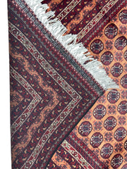 Hand-Knotted Afghani Mawri Wool Rug – 6’9″  x  9’10″ Rugistan