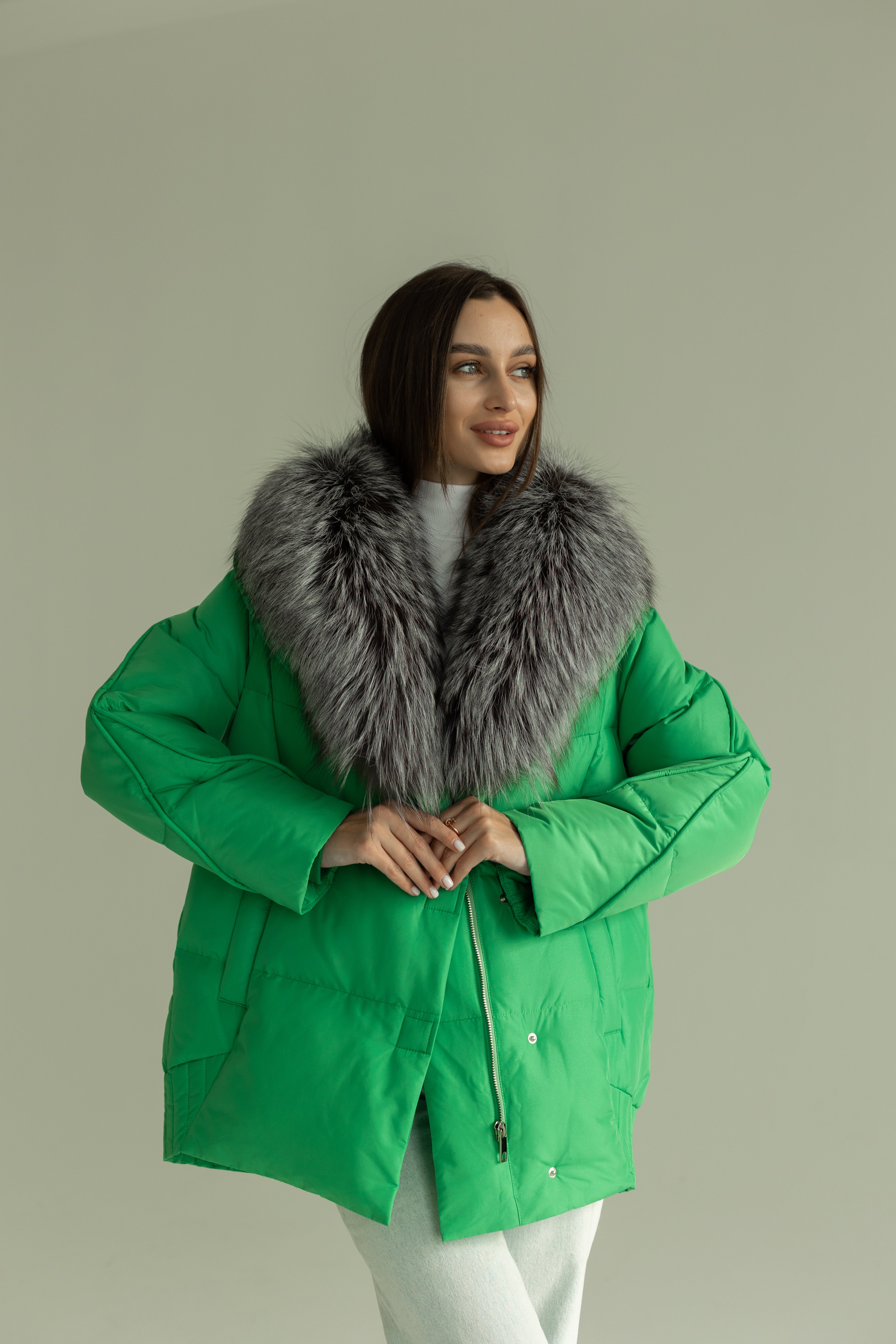 Genuine Silver Fox Down Fill Jacket Alaska® Outerwear Company