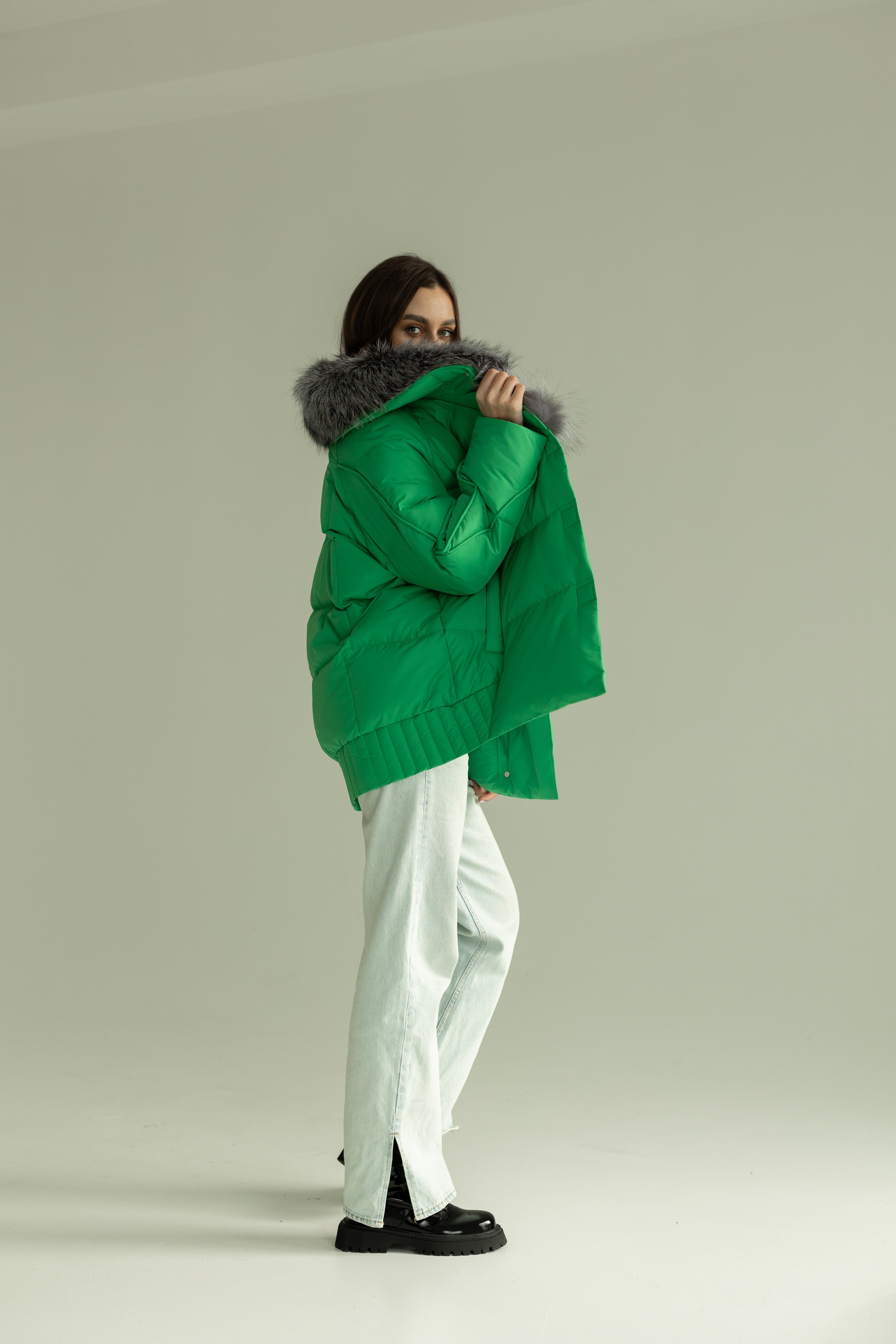 Genuine Silver Fox Down Fill Jacket Alaska® Outerwear Company