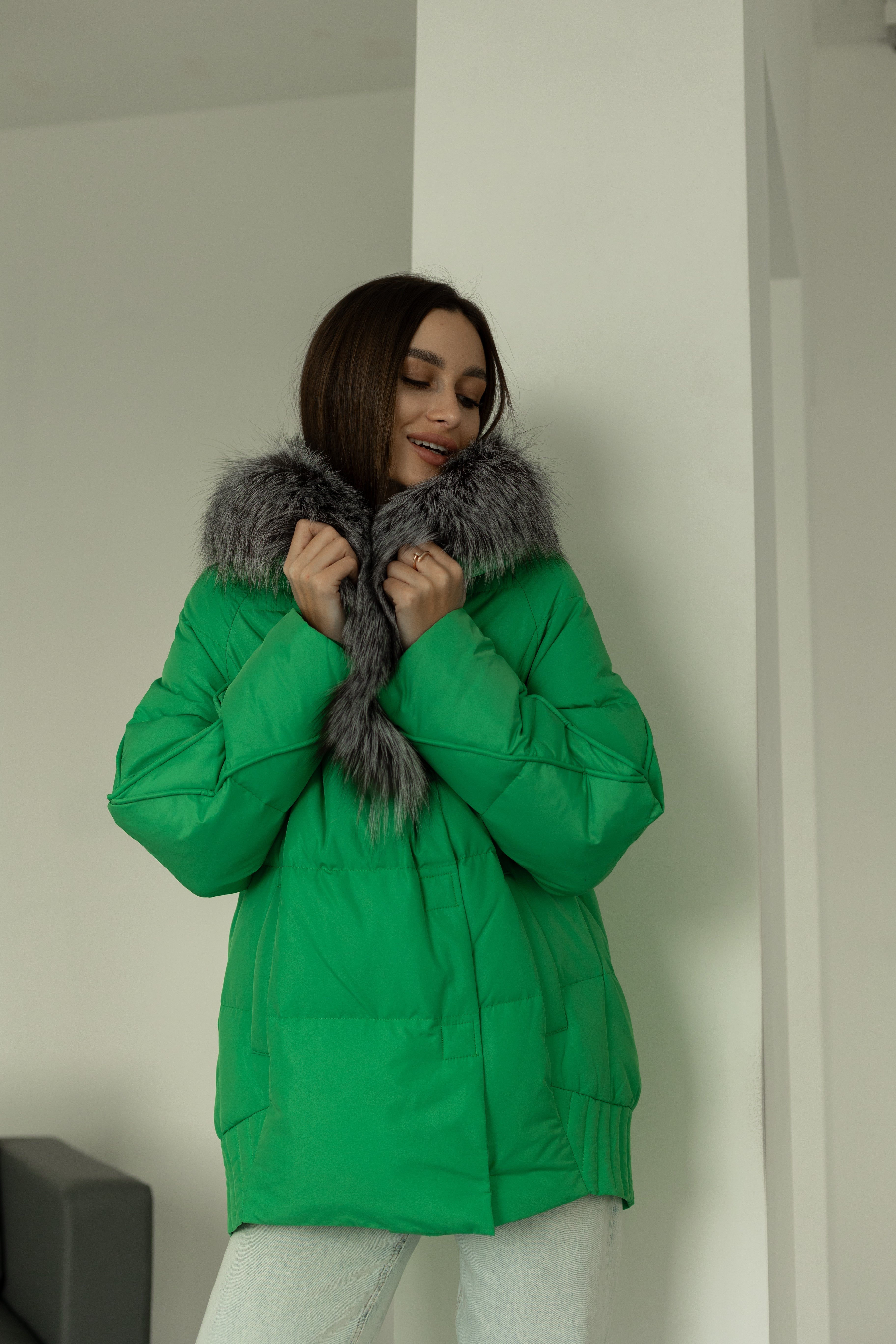 Genuine Silver Fox Down Fill Jacket Alaska® Outerwear Company