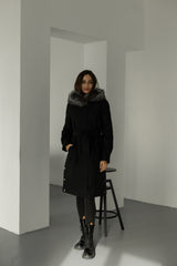 Genuine Silver Fox Fur Trim Rabbit Fur Insulated Parka Alaska® Outerwear Company