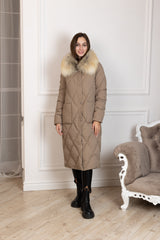 Genuine Red Fox Collar Down Fill Coat Alaska® Outerwear Company