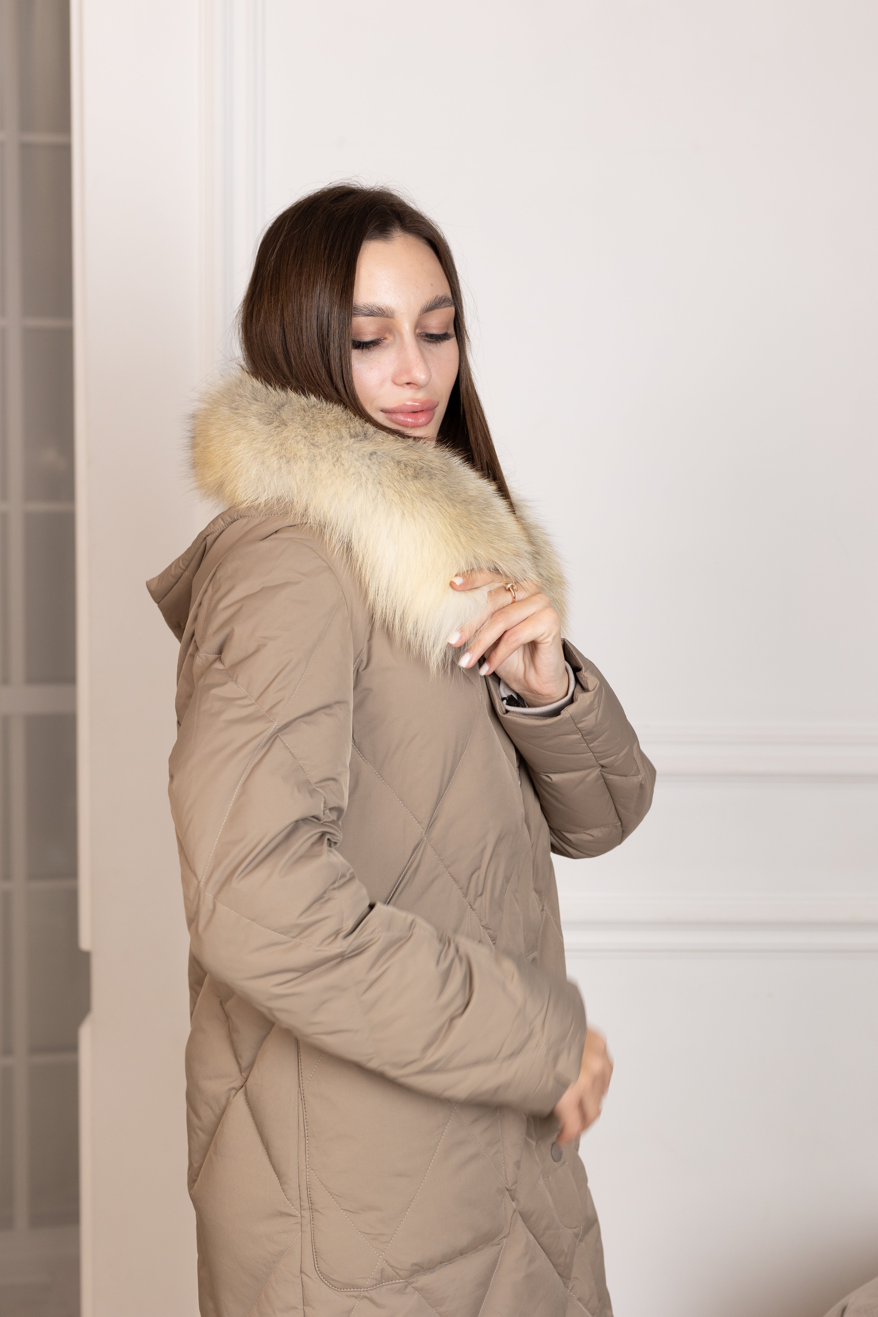 Genuine Red Fox Collar Down Fill Coat Alaska® Outerwear Company