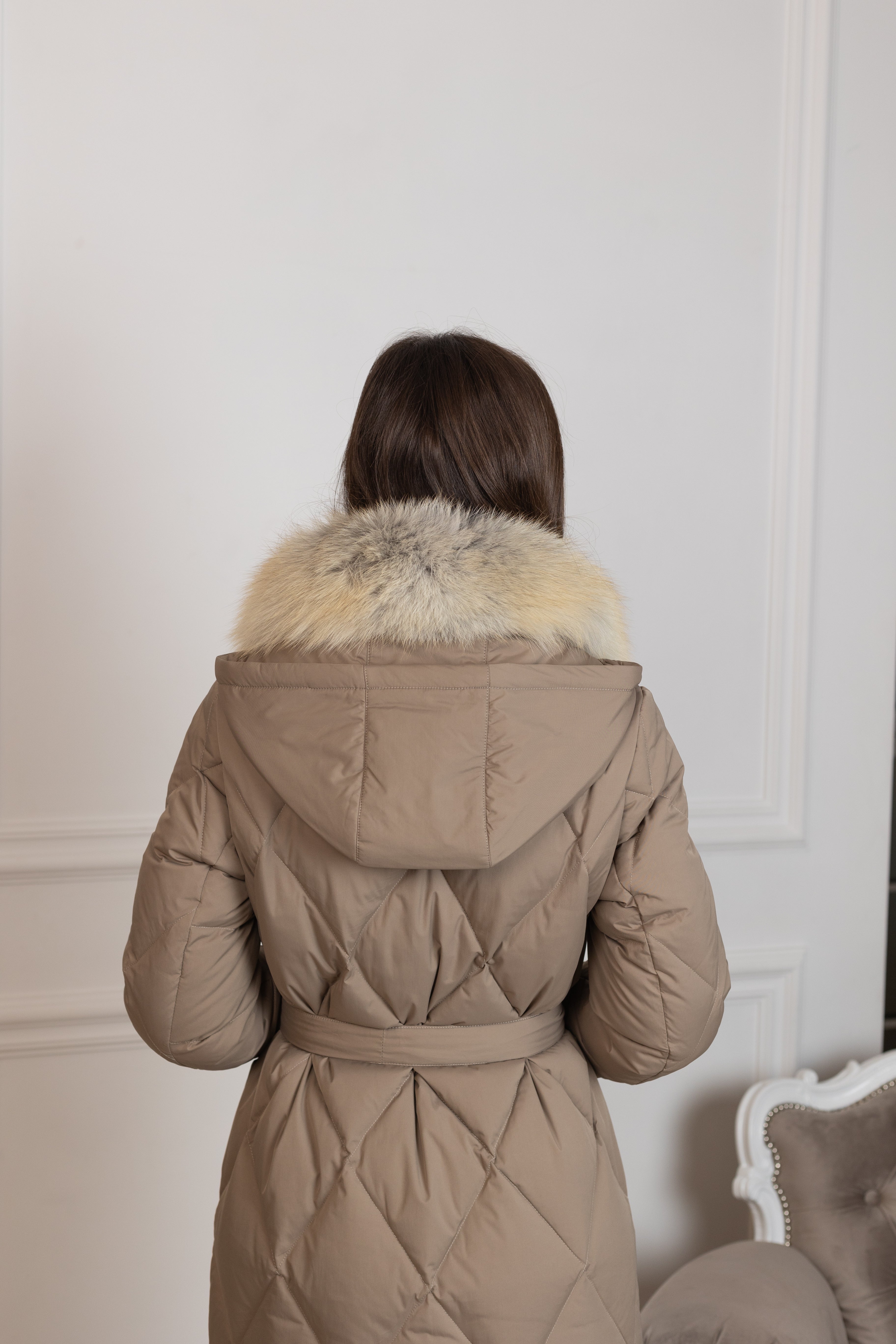 Genuine Red Fox Collar Down Fill Coat Alaska® Outerwear Company