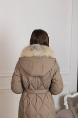 Genuine Red Fox Collar Down Fill Coat Alaska® Outerwear Company