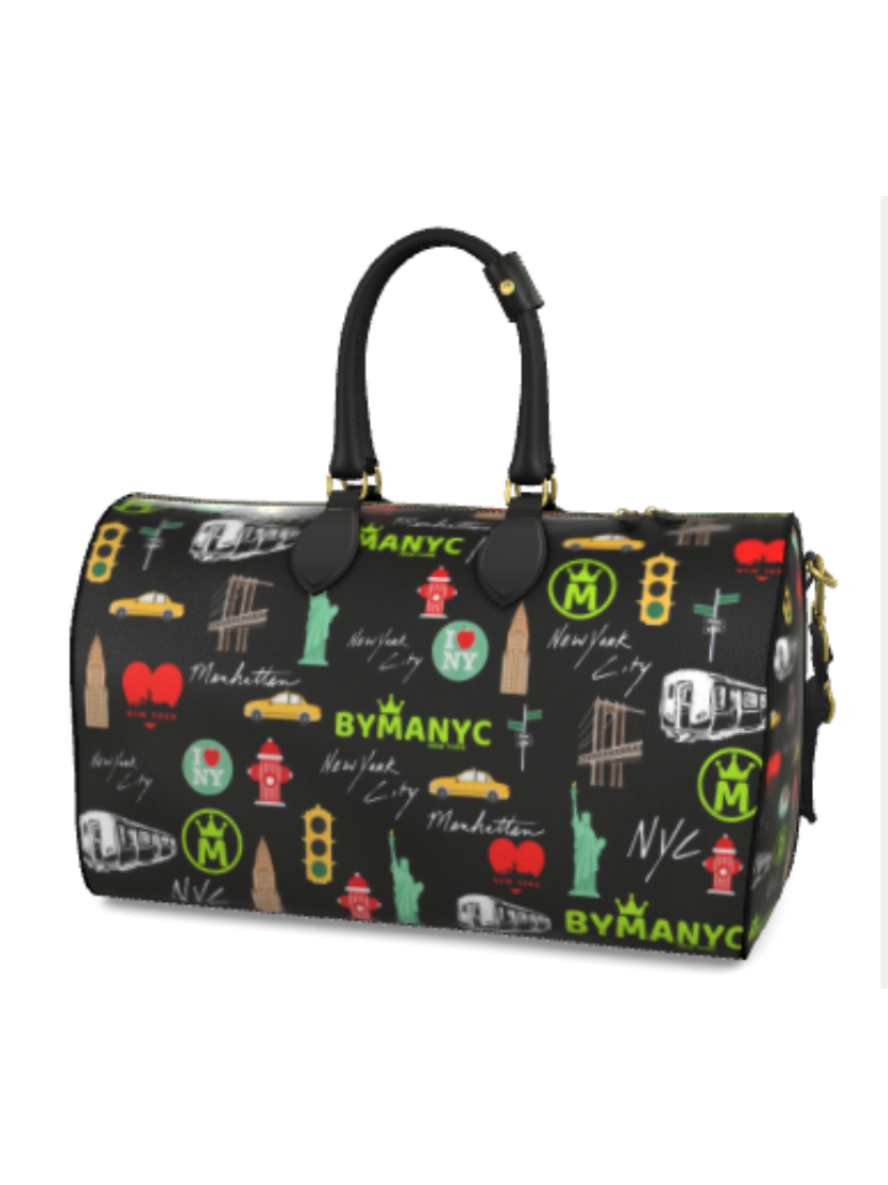 Jetsetter Vegan Travel Bag BYMANYC New York Eco-Friendly Elegance