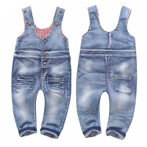 Kids Baby Jeans Rompers | Soft Cotton Baby Jeans