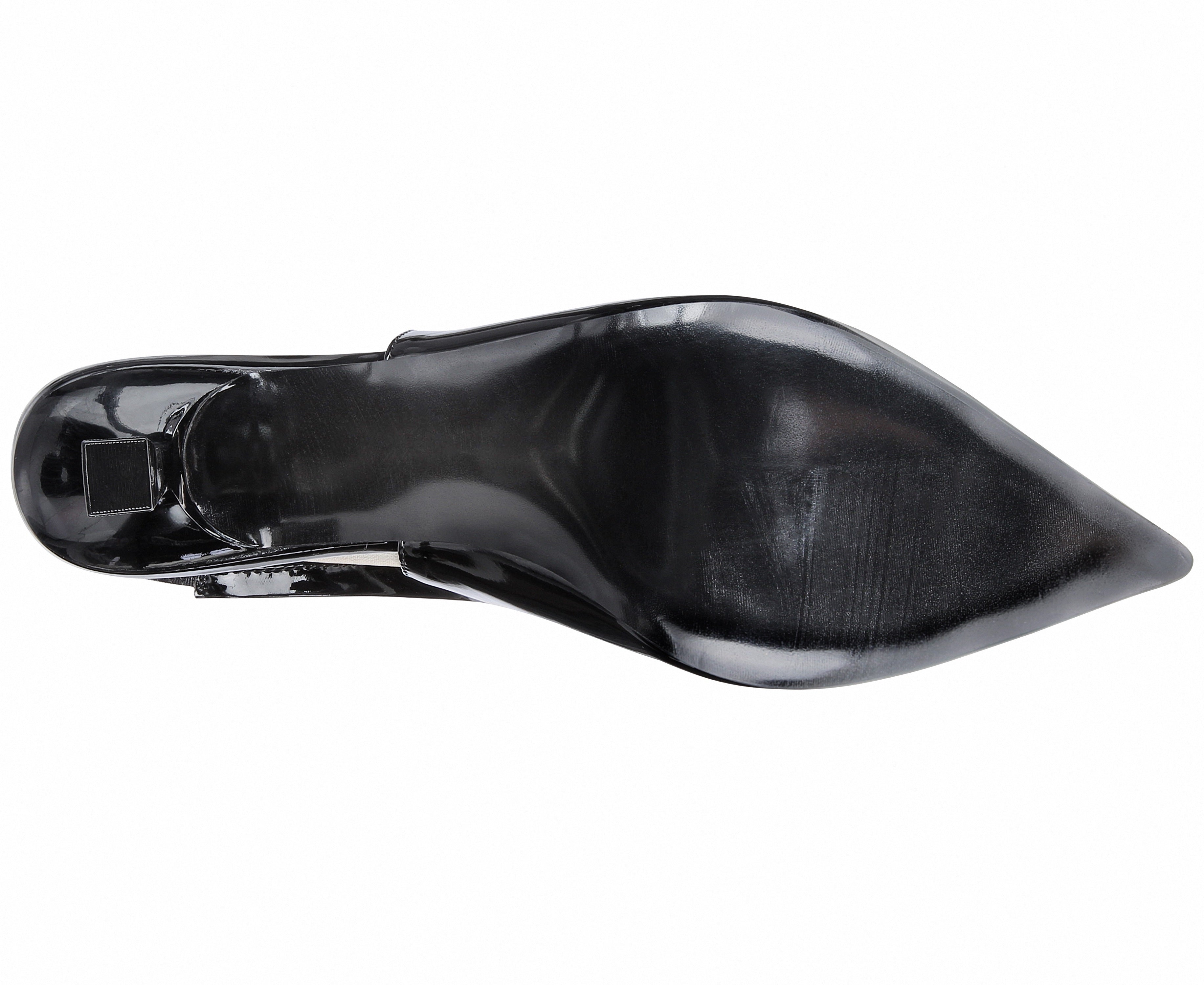Lisa Slingback Black Vaila Shoes