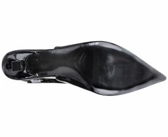Lisa Slingback Black Vaila Shoes