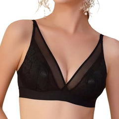 French Ice Silk Triangle Cup Bra | Comfortable & Breathable