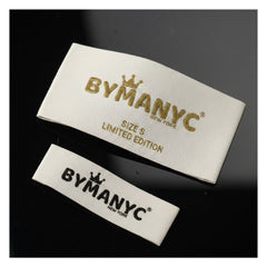 Black Crystal Bandage Bodycon Dress with Diamonds For Women, V-Neck, Meatpacking District, BYMANYC New York.