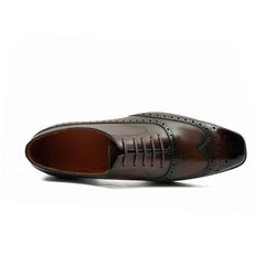 Men's Goodyear Welted Brogue Oxford Shoes
