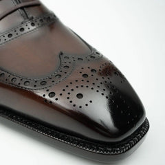 Men's Goodyear Welted Brogue Oxford Shoes