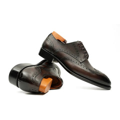 Men's Goodyear Welted Brogue Oxford Shoes