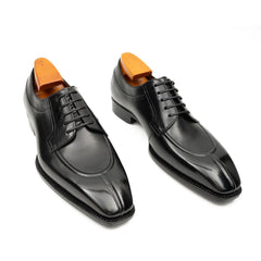 Men's Goodyear Welted Italian Calfskin Dress Shoes Black