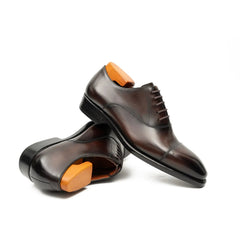 Men's Goodyear Welted Oxford Leather Shoes